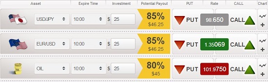 Bee Multi Asset Screen